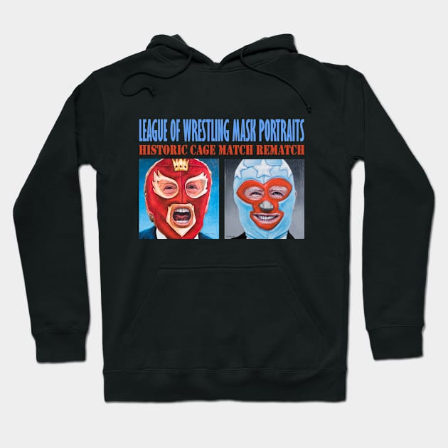 Historic Cage Match Rematch Hoodie by Hello1964